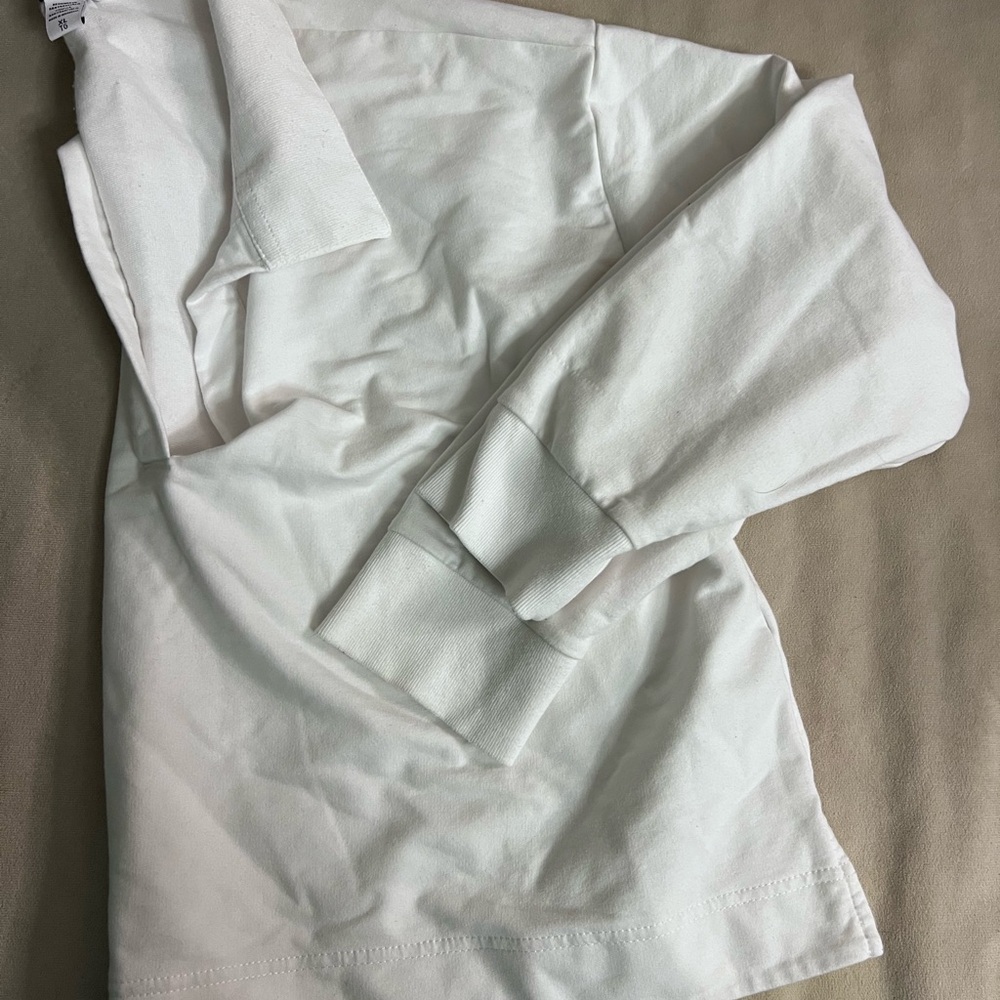 Athleta Collared Pullover Sweatshirt Athleisure L… - image 7